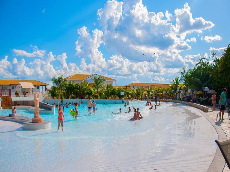 קאלדס נובאס Lacqua Diroma, Mais Parque Acquatico Com Piscina De Ondas מראה חיצוני תמונה